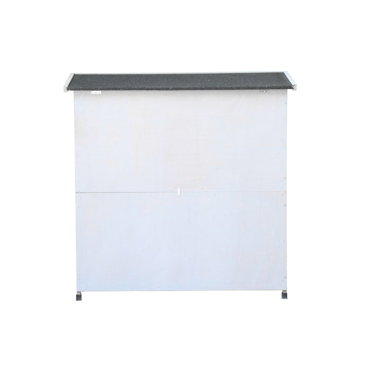 2-Story Rabbit Hutch with Run, 2 Removable No-Leak Trays & Non-Slip Ramp