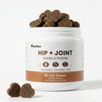 Pawtikko Hip + Joint Soft Chews for Large Dogs – 90 Count, Vet-Formulated with Glucosamine, Chondroitin & MSM, Supports Mobility, Flexibility & Joint Care, Grain-Free, Chicken-Flavored