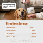 Pawtikko Hip + Joint Soft Chews for Large Dogs – 90 Count, Vet-Formulated with Glucosamine, Chondroitin & MSM, Supports Mobility, Flexibility & Joint Care, Grain-Free, Chicken-Flavored