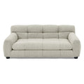 Dog Upholstered Pet Sofa Couch with High Backrest and Armrests, Modern Rectangular Soft  Comfortable Pet Bed for Small and Medium Dogs, Beige